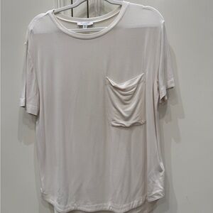 Equipment Cream Short Sleeve Tee